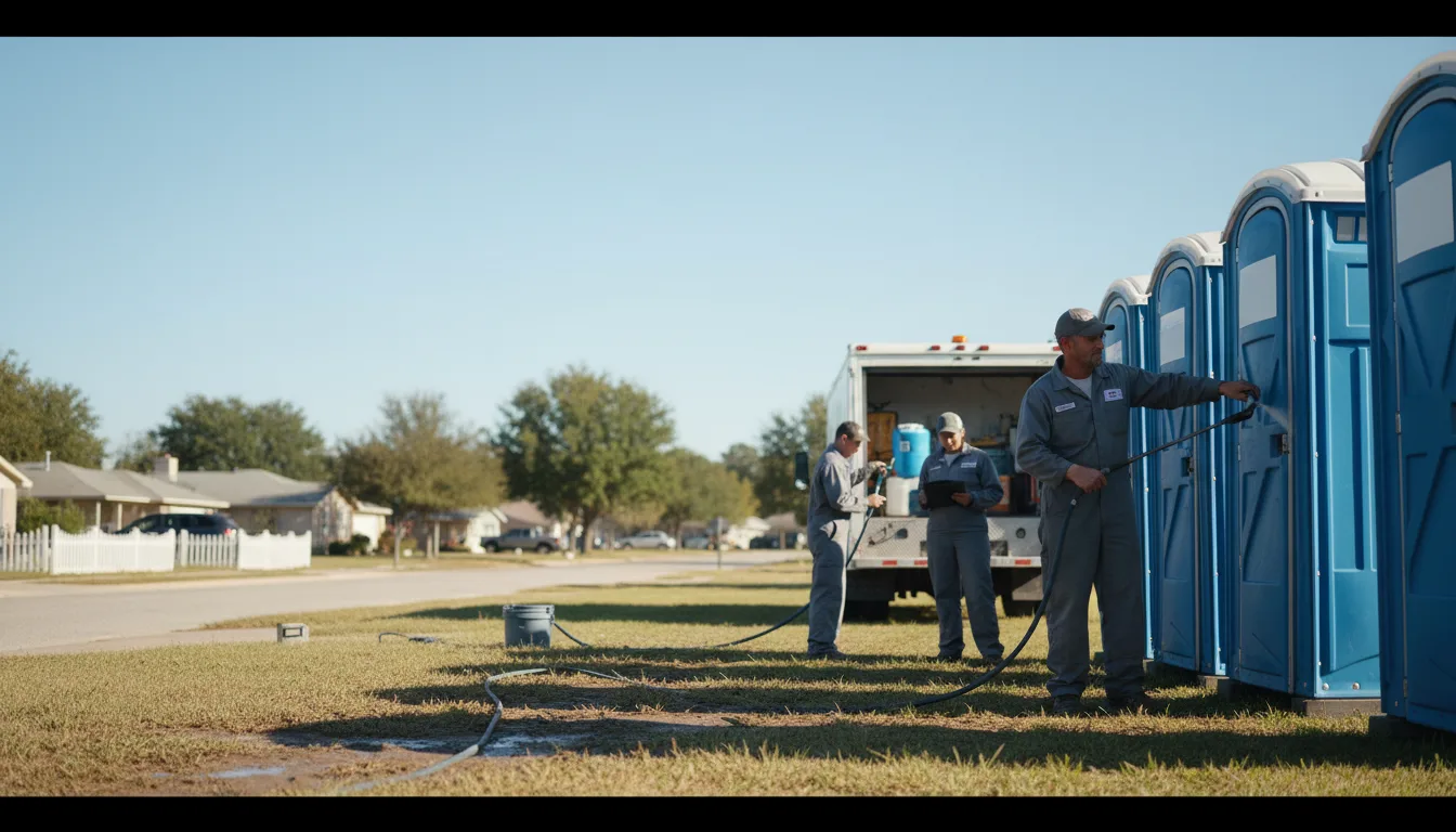 Long-Term Portable Toilet Rental in West Union, IA near me